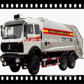 5T rear compactor garbage tanker truck /compression type garbage container truck